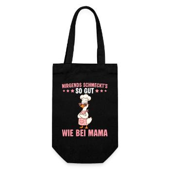 Mama Goose Cook Fête des Mères - Sac à bouteille - noir - Devant