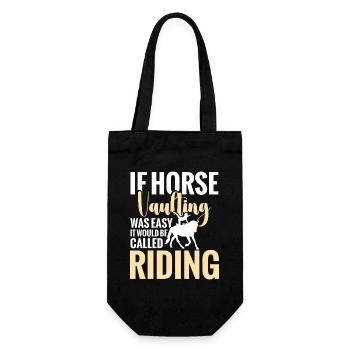  Horse Vaulter Gear Artistic Equestrian Horse - Gift Bag for Bottles - black - Front