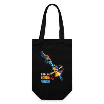 Berlin Hardtekk Tekke East Germany - Gift Bag for Bottles - black - Front