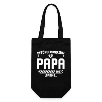 Futur père 2027 annonce la grossesse - Sac à bouteille - noir - Devant