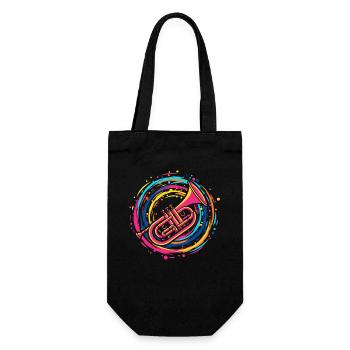 Trumpeter - Gift Bag for Bottles - black - Front