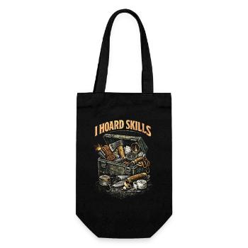 Prepper Survivalists - Gift Bag for Bottles - black - Front