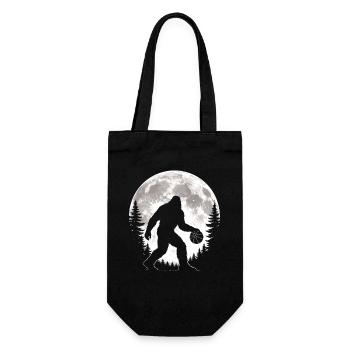 Bigfoot Basketball Player - Gift Bag for Bottles - black - Front
