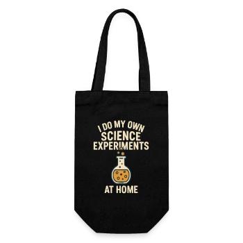 Expériences scientifiques autonomes à domicile - Sac à bouteille - noir - Devant