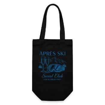 Après Ski Social Club For Members Only - Gift Bag for Bottles - black - Front