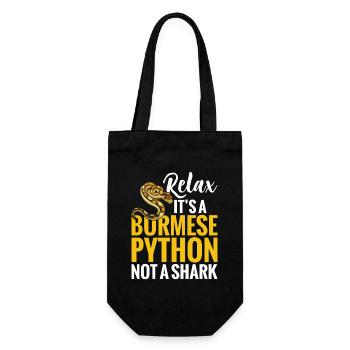 Propriétaire de serpents Terrarium Enclos pour reptiles Birman - Sac à bouteille - noir - Devant