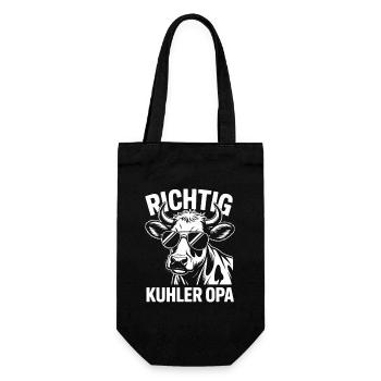Cadeau de bétail Grand-père Highland Right Cool - Sac à bouteille - noir - Devant