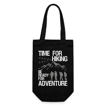 Randonnée Soyez prêt pour l’aventure vintage - Sac à bouteille - noir - Devant