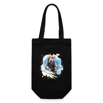 Snowboard pour chiens labrador - Sac à bouteille - noir - Devant