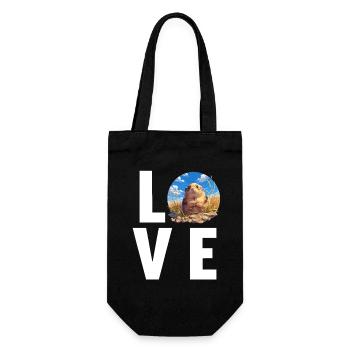 Lemmings Lemming - Gift Bag for Bottles - black - Front