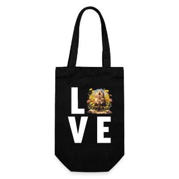 Lemmings Lemming - Gift Bag for Bottles - black - Front