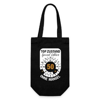 Top Zustand Spezial Edition  50 Jahre 1976 August - Geschenkbeutel für Flaschen - Schwarz - Vorne
