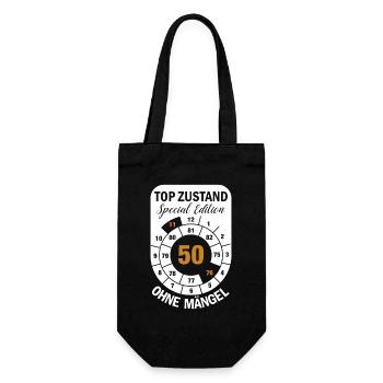Top Zustand Spezial Edition  50 Jahre 1976 Nov. - Geschenkbeutel für Flaschen - Schwarz - Vorne