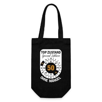 Top Zustand Spezial Edition  50 Jahre 1976 Oktober - Geschenkbeutel für Flaschen - Schwarz - Vorne