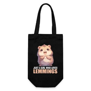 Lemmings Lemming - Gift Bag for Bottles - black - Front