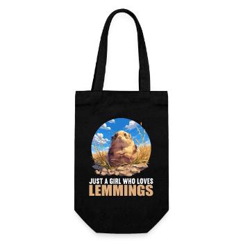 Lemmings Lemming - Gift Bag for Bottles - black - Front