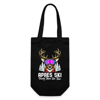Apres Ski Party Team On Tour - Gift Bag for Bottles - black - Front