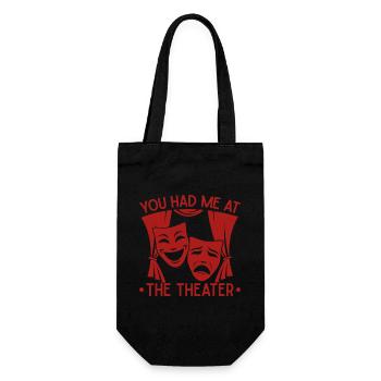 Théâtre musical : tu m’avais au théâtre Gift - Sac à bouteille - noir - Devant