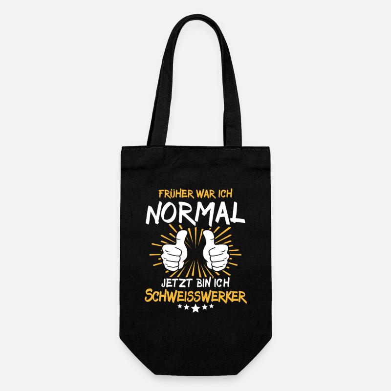 Dit d’ouvrier en soudage - Sac à bouteille - noir