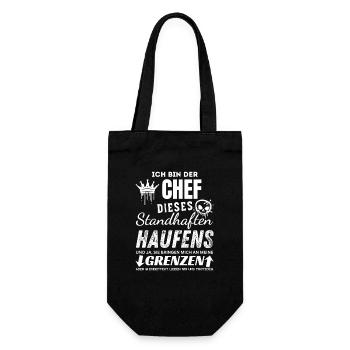 Chef dieses Standhaften Haufens Chef Geschenke - Sac à bouteille - noir - Devant