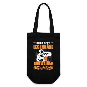 Je suis le soudeur légendaire - Sac à bouteille - noir - Devant
