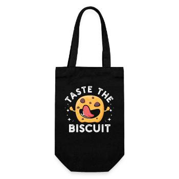 Goûte au biscuit Personnage - Sac à bouteille - noir - Devant
