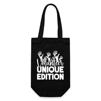 Citation de travailleur social Édition unique Social - Sac à bouteille - noir - Devant
