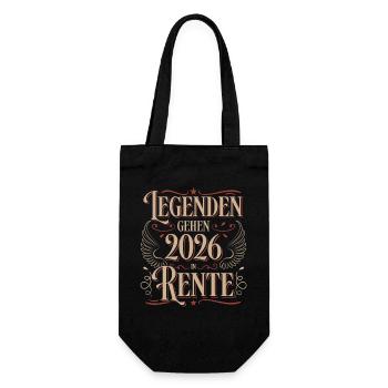 Retrait de retrait 2026 Pension Gift Man Retraite Drôle - Sac à bouteille - noir - Devant