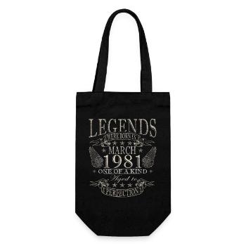 Anniversaire Mars 1981 - Sac à bouteille - noir - Devant