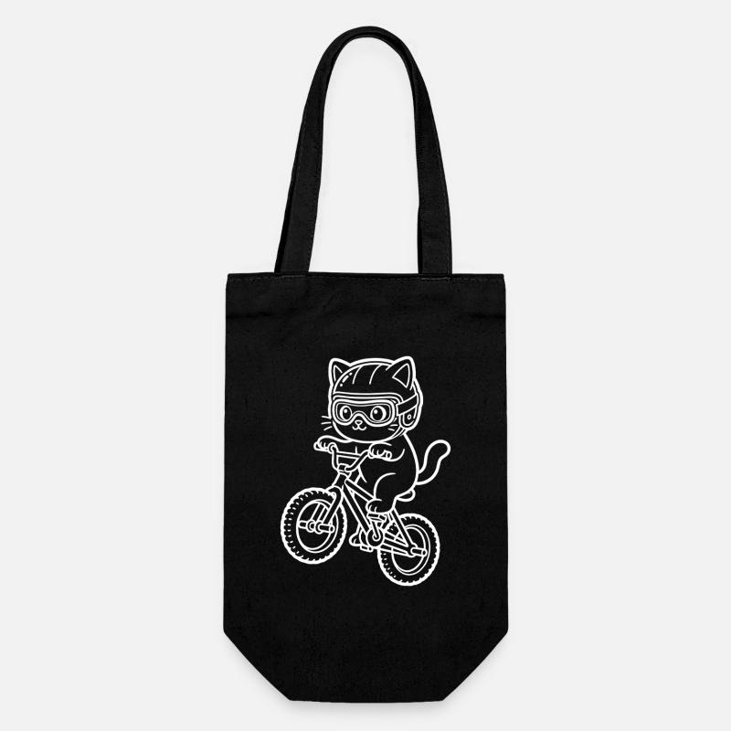 Vélo BMX Kawaii Cat - Sac à bouteille - noir