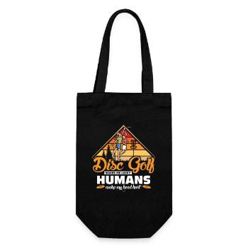 Disc Golf Gifts Disc Golf - Gift Bag for Bottles - black - Front