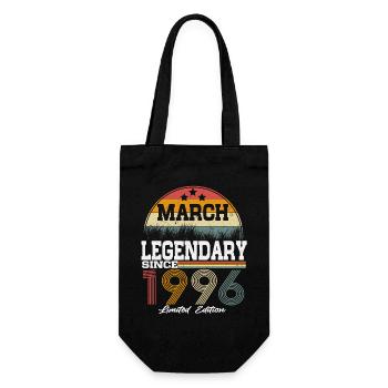 Des légendes sont nées en mars 1996 - Sac à bouteille - noir - Devant