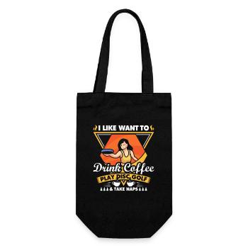 Cadeaux de disc golf Disc Golf - Sac à bouteille - noir - Devant