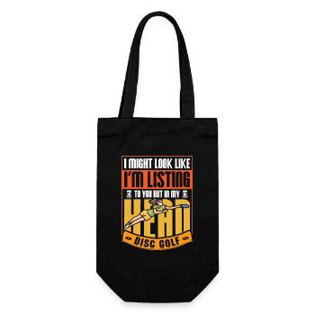 Cadeaux de disc golf Disc Golf - Sac à bouteille - noir - Devant