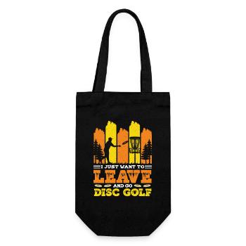 Cadeaux de disc golf Disc Golf - Sac à bouteille - noir - Devant