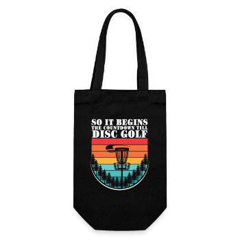 Cadeaux de disc golf Disc Golf - Sac à bouteille - noir - Devant