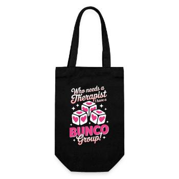 Arnaque, proverbes, jeu de dés, cadeau drôle d’arnaque, - Sac à bouteille - noir - Devant