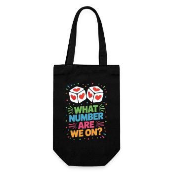 Arnaque, proverbes, jeu de dés, cadeau drôle d’arnaque, - Sac à bouteille - noir - Devant