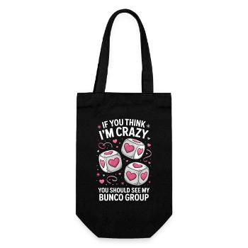 Arnaque, proverbes, jeu de dés, cadeau drôle d’arnaque, - Sac à bouteille - noir - Devant
