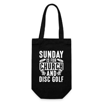 Cadeaux de disc golf Disc Golf - Sac à bouteille - noir - Devant