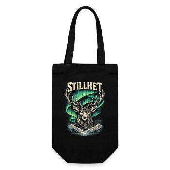 Scandinavian Viking Stillhet - Gift Bag for Bottles - black - Front