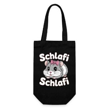Schlafi Schlafi Hamster Design - Gift Bag for Bottles - black - Front