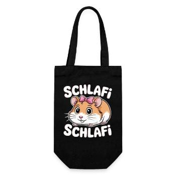 Schlafi Schlafi Hamster Design - Gift Bag for Bottles - black - Front