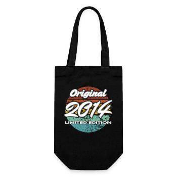 12th Birthday 2014 Boys and Girls Gift - Gift Bag for Bottles - black - Front