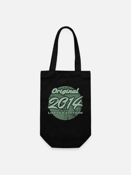 12th Birthday 2014 Boys and Girls Gift - Gift Bag for Bottles - black