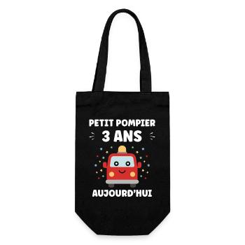 3 ans - Sac à bouteille - noir - Devant