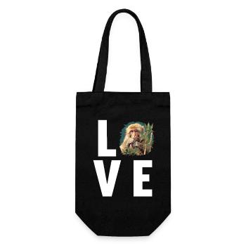 Macaque Macaque - Gift Bag for Bottles - black - Front