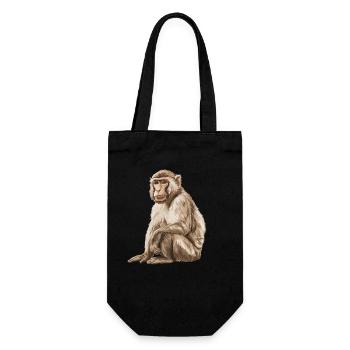 Macaque Macaque - Gift Bag for Bottles - black - Front