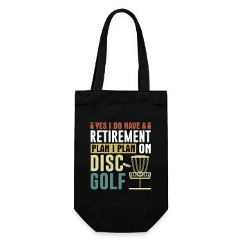 Cadeaux de disc golf Disc Golf - Sac à bouteille - noir - Devant
