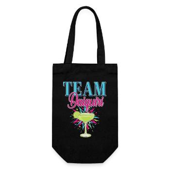 Hen Party Cocktail Team Daiquiri - Gift Bag for Bottles - black - Front